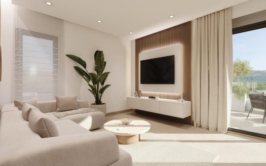 New Build Apartments in Hacienda del Álamo Golf Resort, Murcia
