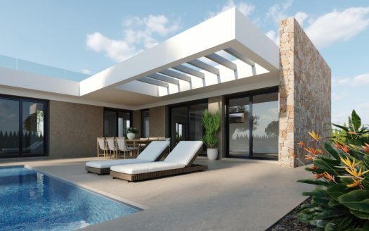 New Build Villas in Hacienda del Álamo Golf Resort, Murcia