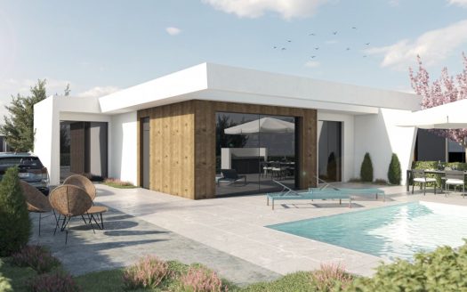 NEW BUILD ONE LEVEL VILLAS IN ALTAONA GOLF RESORT, MURCIA