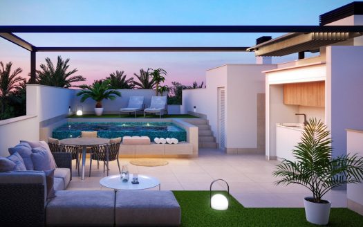 Boutique Development of New Build Homes with Private Pools in Pilar de la Horadada