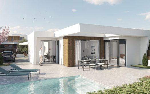NEW BUILD ONE LEVEL VILLAS IN ALTAONA GOLF RESORT, MURCIA