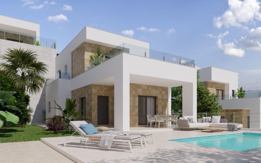 Stunning New Build Villas in Polop with Sea Views