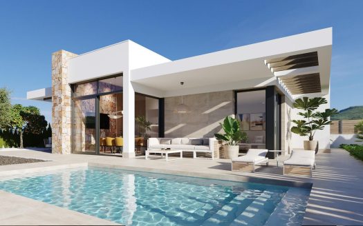 New Build Villas in Hacienda del Álamo Golf Resort, Murcia