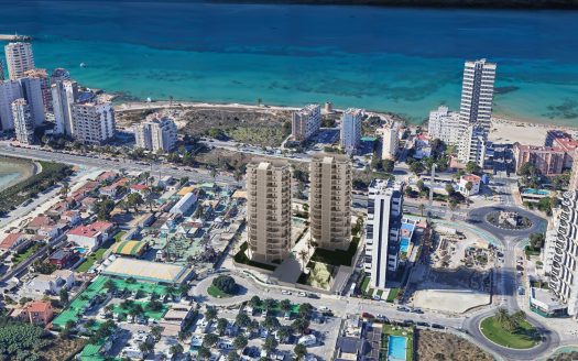 New Build Apartments for Sale in Calpe – 200 m from Arenal Beach