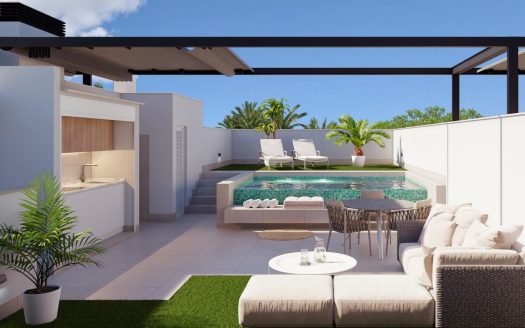 Boutique Development of New Build Homes with Private Pools in Pilar de la Horadada
