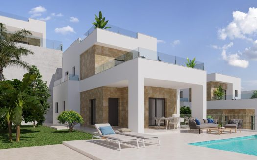 Stunning New Build Villas in Polop with Sea Views