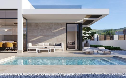 New Build Villas in Hacienda del Álamo Golf Resort, Murcia
