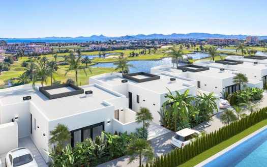 New Build Residential on the Frontline of La Serena Golf in Los Alcázares