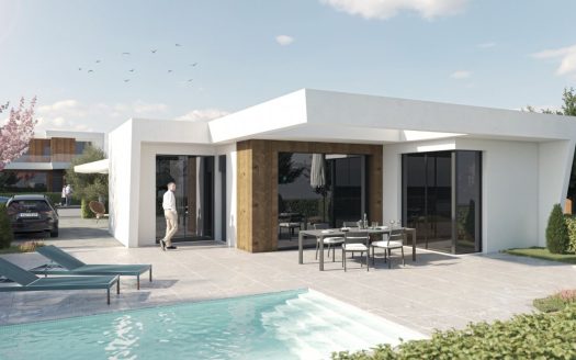 NEW BUILD ONE LEVEL VILLAS IN ALTAONA GOLF RESORT, MURCIA