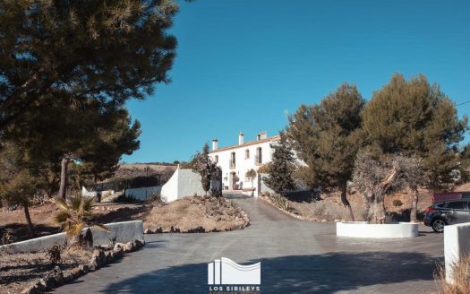 Large Country Family Home for sale with hotel licence for 5 letting room in Velez-Rubio Murcia