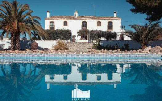 Large Country Family Home for sale with hotel licence for 5 letting room in Velez-Rubio Murcia
