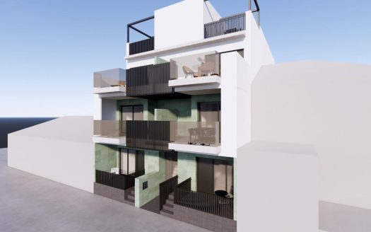 New Mediterranean Apartments Just 100 m from the Beach in Torre de la Horadada
