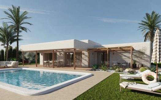 New Build Villas on Large Rustic Plots in Pinoso, Alicante