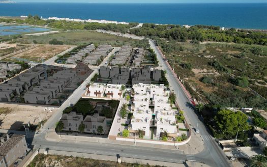 New Semi-Detached Villas by the Sea in La Marina – El Pinet Beach