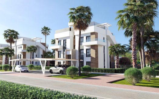 New Build Apartments in Hacienda del Álamo Golf Resort, Murcia