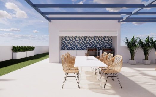 New Mediterranean apartments just 140 metres from the beach in Torre de la Horadada