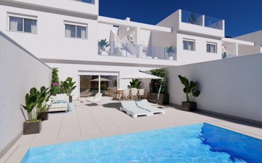 New-Build Townhouses on the Frontline of La Serena Golf in Los Alcázares
