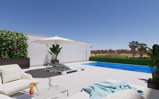 New-Build Townhouses on the Frontline of La Serena Golf in Los Alcázares