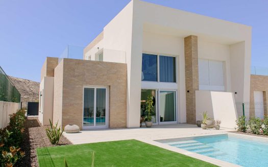 New Build Semi-Detached Villas with Private Pool in La Finca Golf Resort, Algorfa