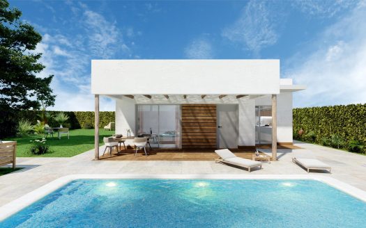 New Build Villas in La Montañosa Urbanization, Hondón de las Nieves