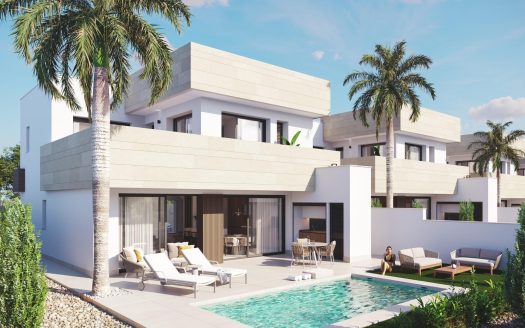 Modern New Build Villas Near the Beach in Santiago de la Ribera