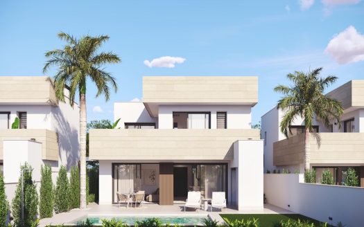 Modern New Build Villas Near the Beach in Santiago de la Ribera
