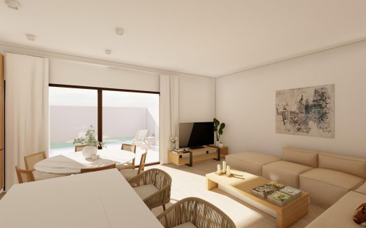 Newly Built Townhouses in San Javier – Modern Design and Privileged Location