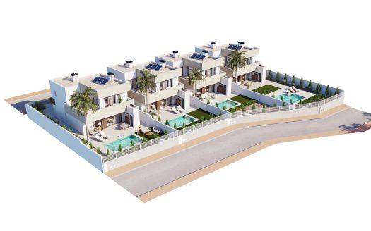 Modern New Build Villas Near the Beach in Santiago de la Ribera