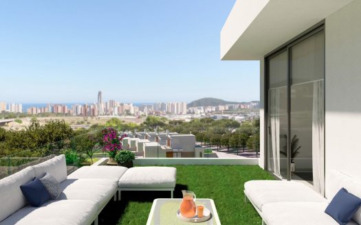 NEW BUILD VILLAS IN FINESTRAT WITH SEA VIEWS