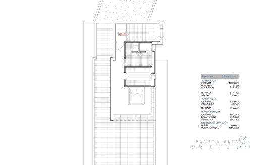 Modern luxury villa of recent construction near the sea in Moraira