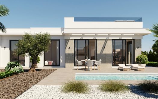 New Build Villas in Hacienda del Álamo Golf Resort, Murcia