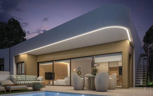 New Build Corner Quad Villas with Private Pool in Dolores, Alicante