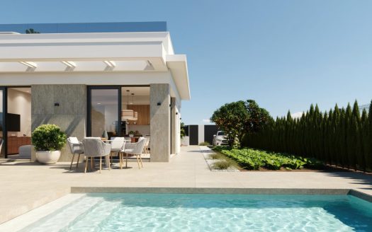 New Build Villas in Hacienda del Álamo Golf Resort, Murcia