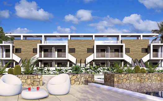 New Build Apartments and Bungalows in Mil Palmeras