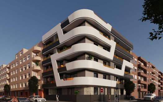 New Build Apartments in the Heart of Torrevieja Just 400 m from Playa del Cura