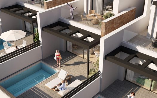 New Scandinavian Style Homes in Aguas Nuevas Torrevieja