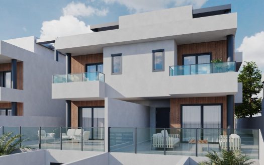 Modern New Build Semi Detached Villas in Benferri Alicante
