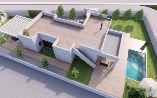 New Build Villa with Private Pool in Vistabella, Jacarilla