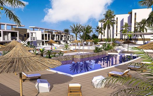 New Build Apartments and Bungalows in Mil Palmeras