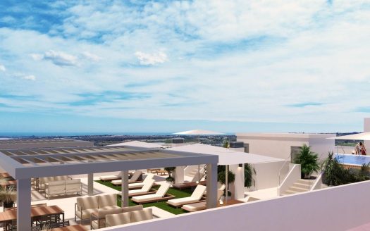 Modern New Build Apartments in the Center of San Miguel de Salinas