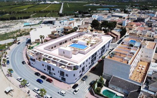 Modern New Build Apartments in the Center of San Miguel de Salinas