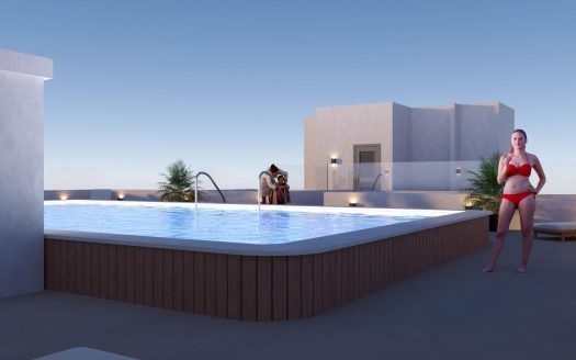 Modern New Build Apartments in the Center of San Miguel de Salinas