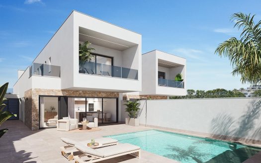 Modern New Build Villas with Private Pool in San Pedro del Pinatar