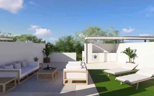 Modern New Build Townhouses with Private Pool in El Alba Resort Torre Pacheco