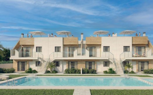 Modern Apartments and Penthouses with Solarium in San Javier Near Mar Menor