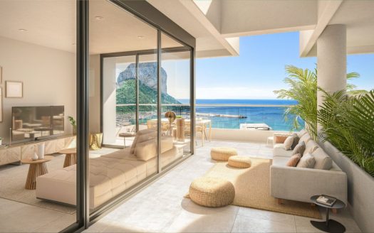 NEW BUILD APARTMENTS WITH THE SEA VIEWS IN CALPE