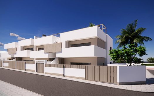 New Build Bungalows for Sale in Pilar de la Horadada 3 km from Beach