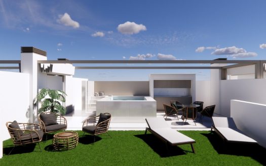 New Build Bungalows for Sale in Pilar de la Horadada 3 km from Beach