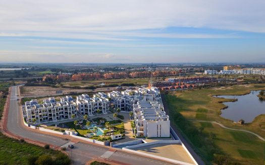 New Build Resort Apartments at La Serena Golf-Los Alcazares Near the Beach
