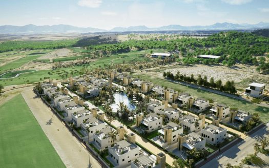 New Build Villas in Camposol Golf (Mazarron-Murcia) with Private Solarium and Basement